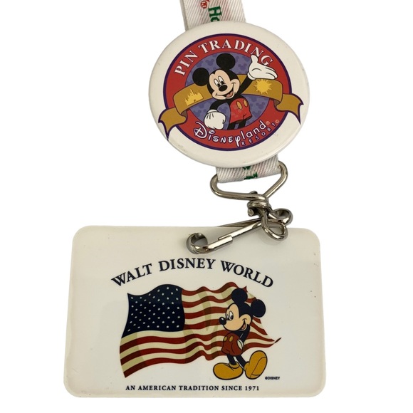 Disney Resort Lanyards Pin Trading Button - Picture 4 of 4